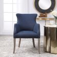 Yareena - Wing Chair - Blue For Discount