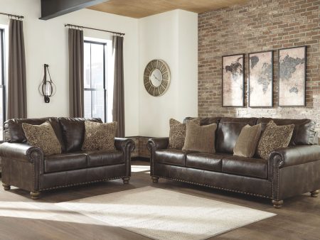 Nicorvo - Coffee - 2 Pc. - Sofa, Loveseat Cheap