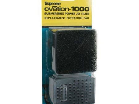 Ovation Submersible Power Jet Filter Replacement Filtration Pack Ovation 1000 by Supreme Online now