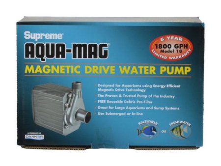 Aqua-Mag Magnetic Drive Water Pump Aqua-Mag 18 Pump (1,800 GPH) by Supreme Online Sale